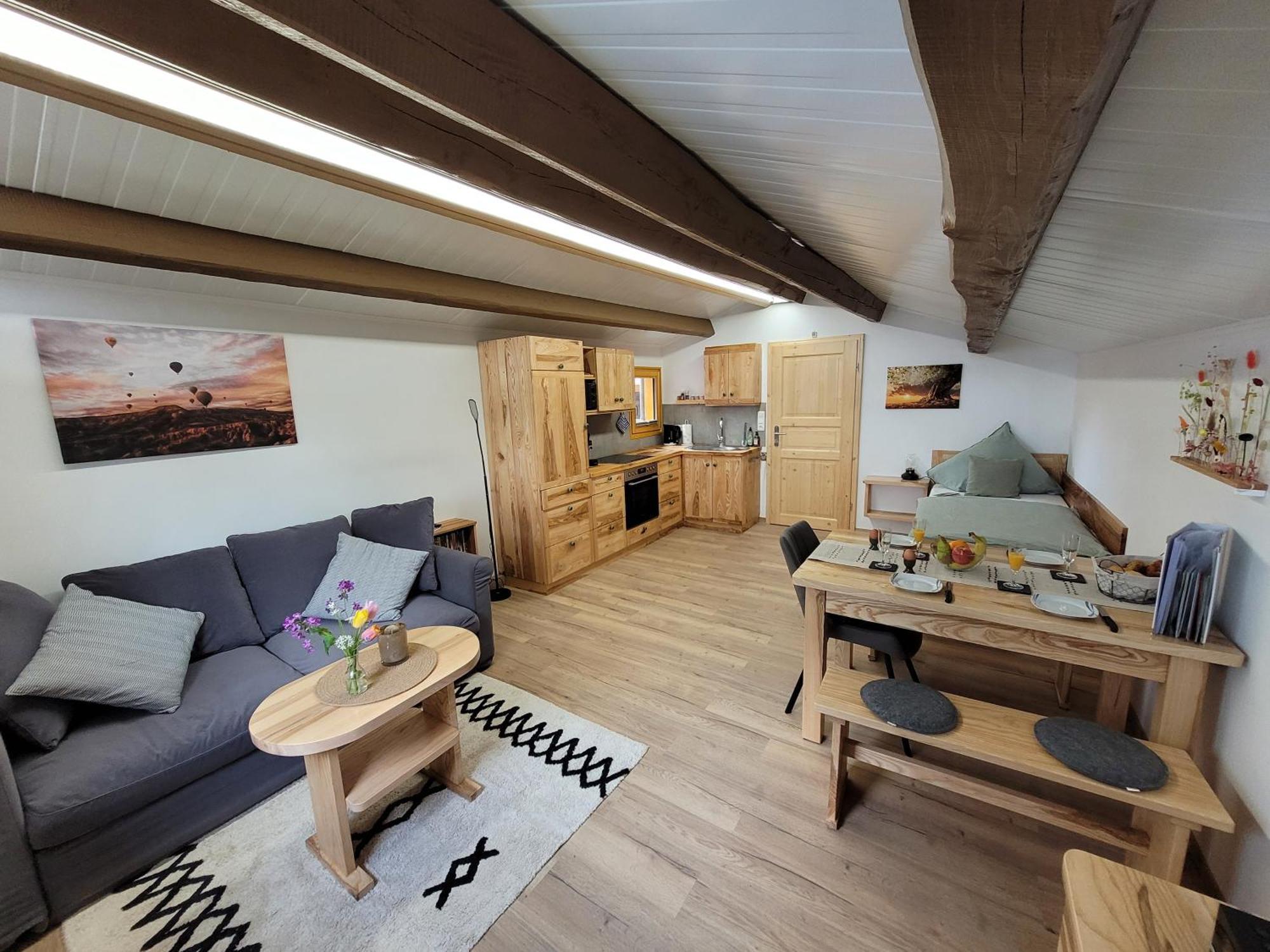 Ferienwohnung Wiesenhof Neuhof an der Zenn Exteriör bild