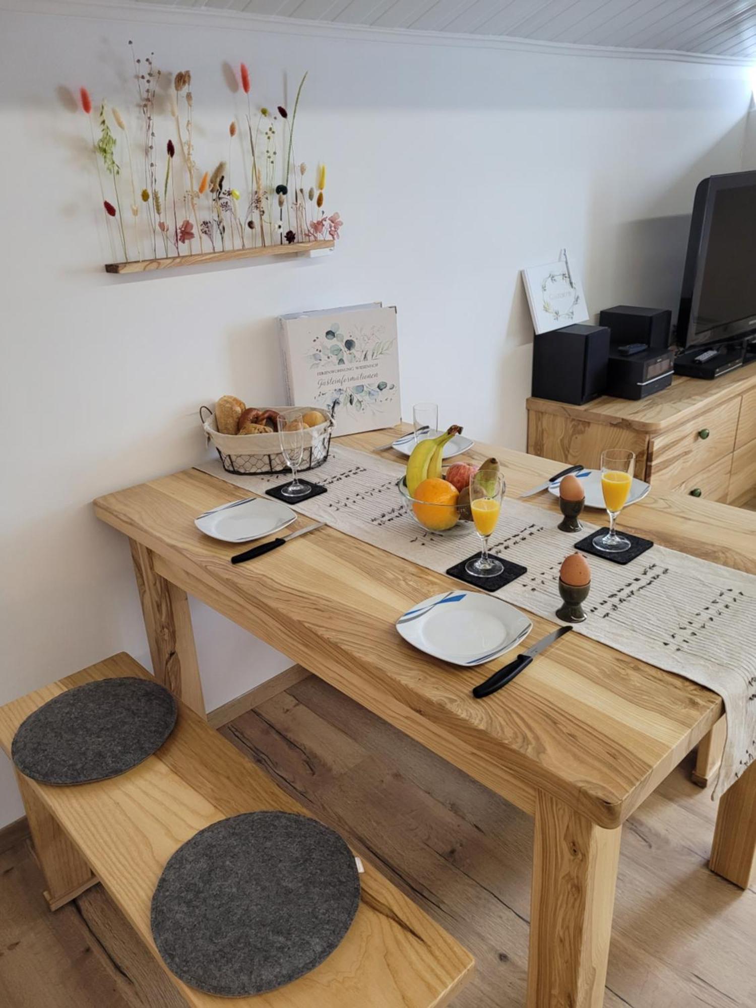 Ferienwohnung Wiesenhof Neuhof an der Zenn Exteriör bild
