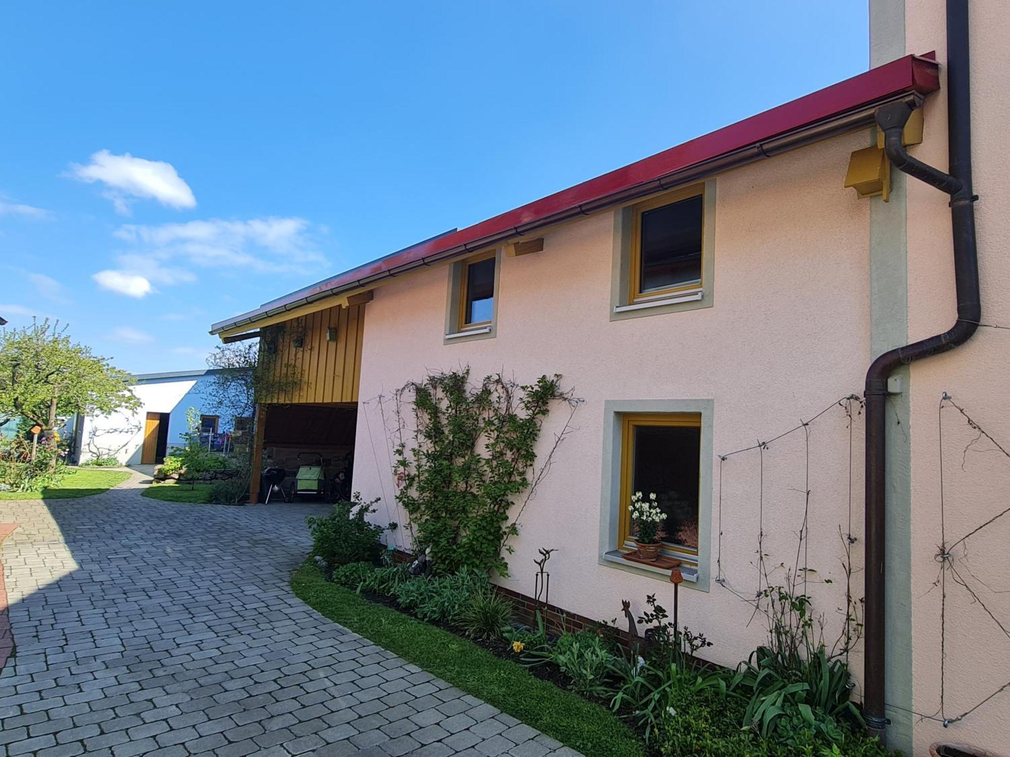 Ferienwohnung Wiesenhof Neuhof an der Zenn Exteriör bild