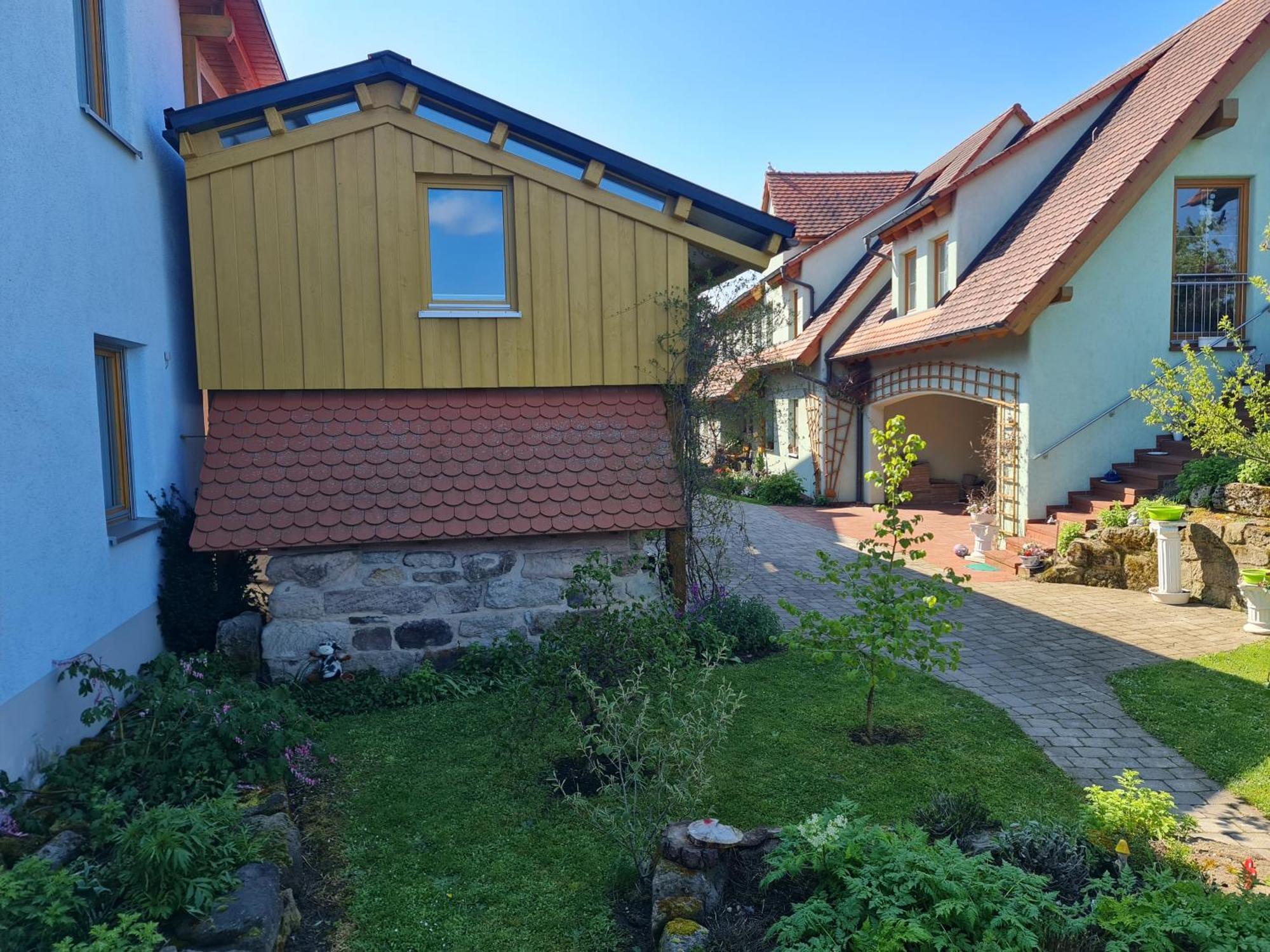 Ferienwohnung Wiesenhof Neuhof an der Zenn Exteriör bild