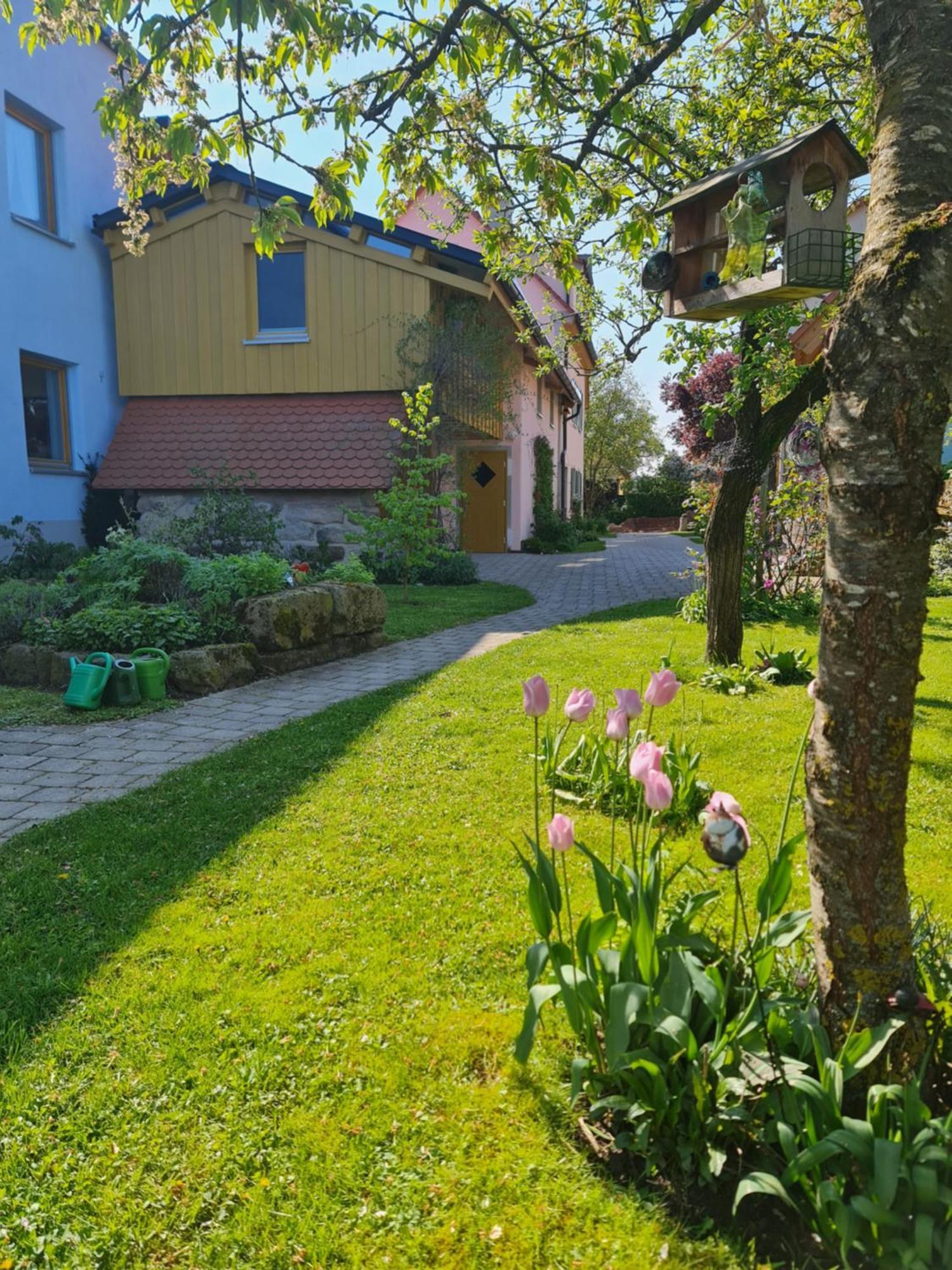 Ferienwohnung Wiesenhof Neuhof an der Zenn Exteriör bild