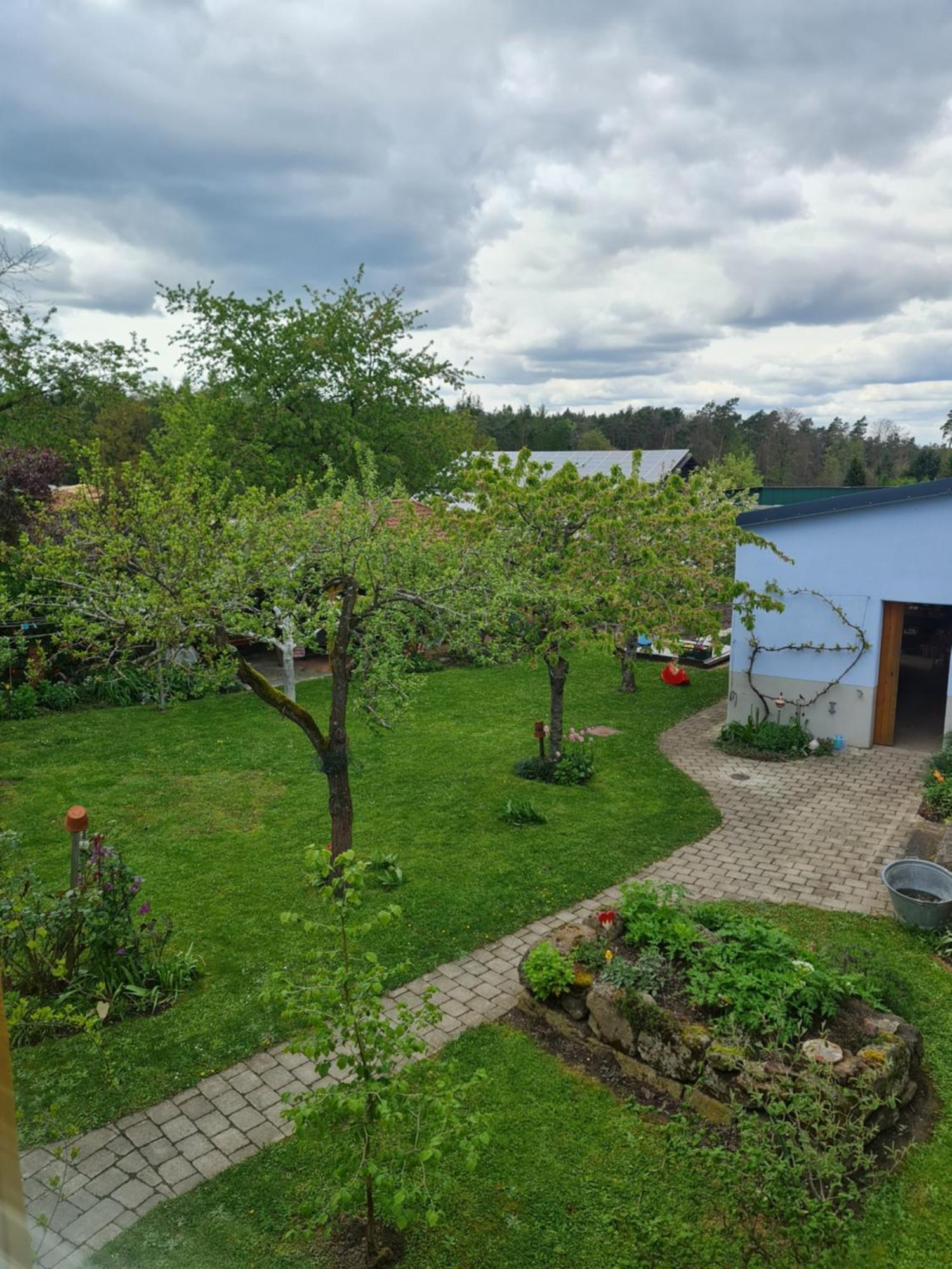 Ferienwohnung Wiesenhof Neuhof an der Zenn Exteriör bild